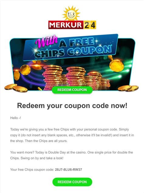 merkur24 gratis chips code